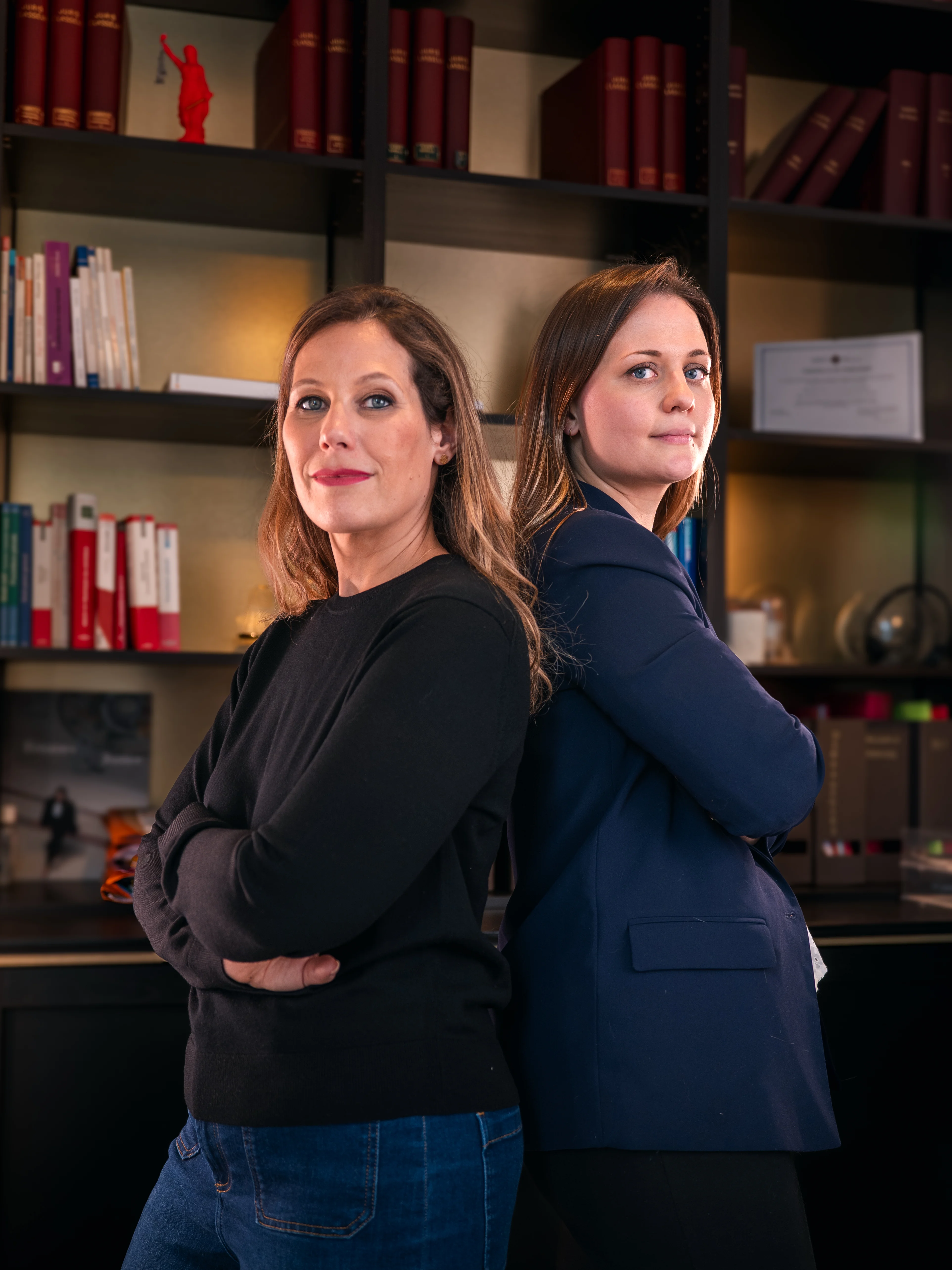 Maud Nisand et collaboratrice, avocates au Barreau de Strasbourg